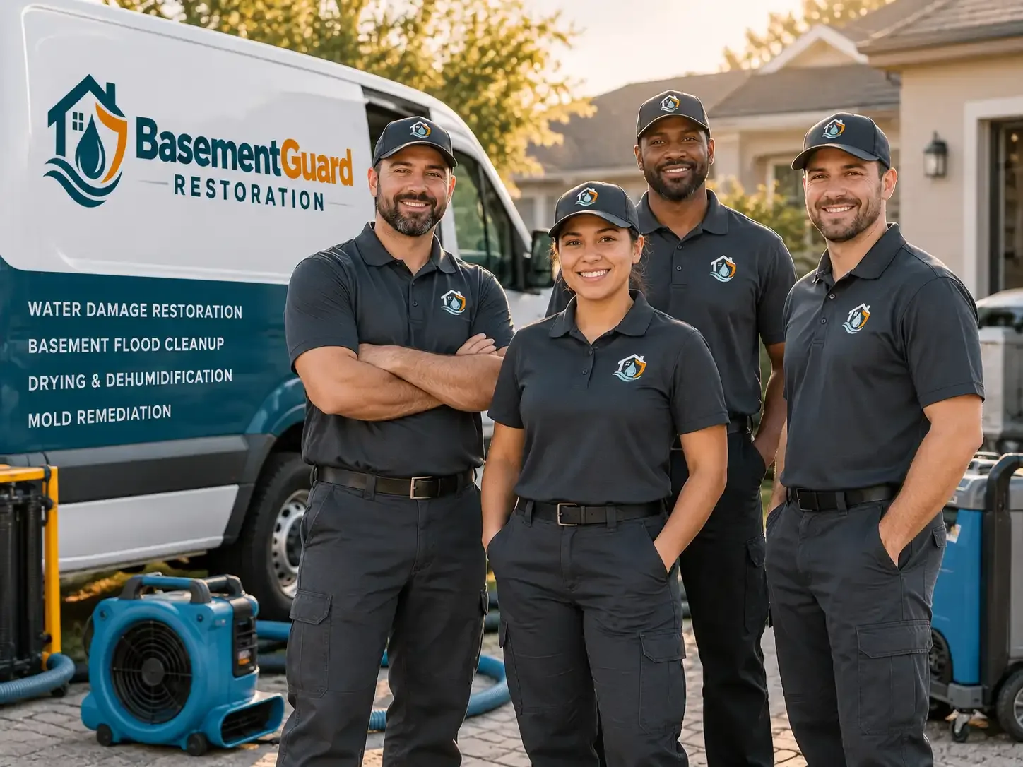 Basement Water Damage Restoration company in Redcrest, CA